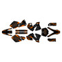 ktm 400sx graphics kit 2001-2002 twitch series orange