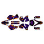 KTM 400SX, 520SX & 525SX graphics  kit 2001-2002 twitch series purple
