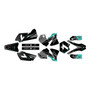 KTM 125SX, 200SX & 250SX graphics kit 2003-2004 bolt series teal