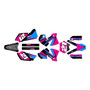 KTM 450SX & 525SX graphics kit 2003-2004 orange-crew series magenta