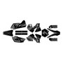 KTM 125EXC 200EXC 250EXC 300EXC graphics kit 2004 bolt series smoke
