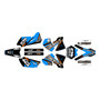 ktm 125exc graphics kit 2004 screech series cyan