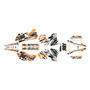 ktm 300exc graphics kit 2004 twitch series orange-shift