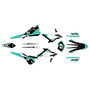 beta xtrainer250 & 300 graphics kit 2015-2019 factory series teal