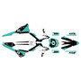 beta xtrainer300 graphics kit 2020-2022 factory series teal