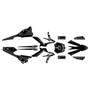 beta xtrainer250 & 300 graphics kit 2020-2022 factory series smoke