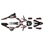 beta xtrainer250 graphics kit 2020-2022 rift series red