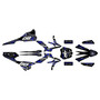 beta xtrainer250 & 300 graphics kit 2020-2022 rift series blue