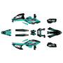 beta 250rr graphics kit 2025-2026 guard series teal