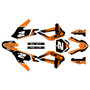 cobra cx50sr graphics kit 2021-2026 lightning series orange
