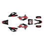 kayo tt125 graphics kit 2021-2026 fh series red