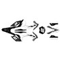 KTM 125SX, 150SX & 250SX graphics kit 2015 razor series white