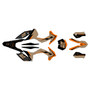 ktm 250sxf graphics kit 2015 razor series tan