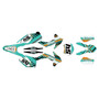 KTM 250SX-F, 350SX-F & 450SX-F graphics kit 2015 split series teal