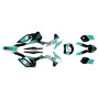 ktm 450sxf graphics kit 2015 turbo series teal