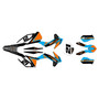 KTM 250XC-F, 350XC-F & 450XC-F graphics kit 2015 crew series cyan