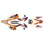 ktm 150xc graphics kit 2015-2016 split series orange