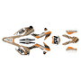 KTM 250XC-F, 350XC-F & 450XC-F graphics kit 2015 split series tan