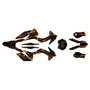 ktm 250xc graphics kit 2015-2016 twitch series orange