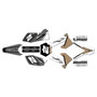 KTM 125SX, 200SX & 250SX graphics kit 2005-2006 razor series tan