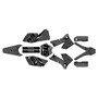 KTM 250SX-F 450SX-F & 525SX graphics kit 2005-2006 split series smoke