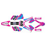 ktm 450sx graphics kit 2005-2006 split series magenta