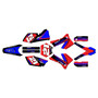 250EXC-F & 450EXC-F graphics kit 2005-2007 crew series red