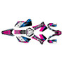 ktm 450exc graphics kit 2005-2007 rugged series magenta