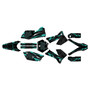 ktm 300xcw graphics kit 2006-2007 twitch series teal