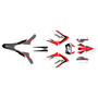 ktm freeride-sx graphics kit 2018-2023 razor series red