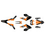 ktm freeride-sm graphics kit 2018-2023 screech series orange
