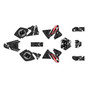 KTM KTM 125SX, 200SX, 250SX & 380SX graphics kit 1998-2000 predator series smoke
