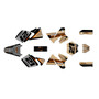 KTM 400SX graphics kit 1998-1999 orange-crew series tan