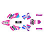 KTM 400SX graphics kit 1998-1999 split series magenta