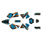 ktm 400sx graphics kit 1998-1999 twitch series cyan