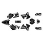 KTM 400SX graphics kit 1998-1999 twitch series white