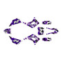 kayo td125 graphics kit 2021-2023 invasion series purple