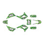 kayo td125 graphics kit 2021-2023 snagged series green