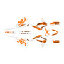 kayo k4-250 graphics kit 2021-2026 speed series orange-shift
