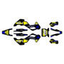 husqvarna tc65 graphics kit 2024-2026 rebel series yellow