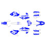 husqvarna tc85 graphics kit 2023-2024 fh series blue