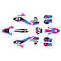 husqvarna tc85 graphics kit 2023-2024 masquerade series magenta
