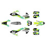 husqvarna tc85 graphics kit 2023-2024 masquerade series green