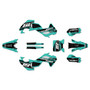 husqvarna ee5 graphics kit 2025-2026 warrior series teal