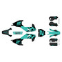 husqvarna tc50 graphics kit 2017-2018 ace series teal-shift