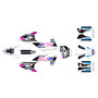 husqvarna tc50 graphics kit 2019-2023 fresh series magenta