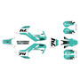 husqvarna tc50 graphics kit 2019-2023 prestige series teal