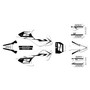 husqvarna tc50 graphics kit 2019-2023 razor series white