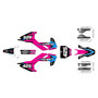 husqvarna tc50 graphics kit 2019-2023 screech series magenta