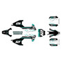 husqvarna tc50 graphics kit 2019-2023 serenity series teal